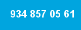 934 857 05 61 934 857 05 61